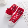 Shoes Pattern Comfortable Casual Cotton Low-top Socks Boat Socks Women Hosiery Men's Short Socks