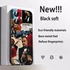 Крестный отец Классические кинопостеры Чехол для телефона Для iPhone 17 16 e 15 14 13 12 Plus Mini Pro Max Мягкий черный Ударопрочный чехол
