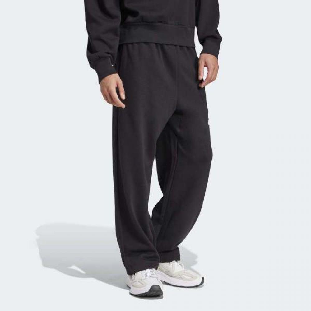 Adidas Comfortable Essential Wide Leg 3 Bar Logo Pants