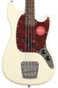 Squier by Fender Electric Bass Classic Vibe 60s Mustang Olympic with Soft Case Bass®, White,