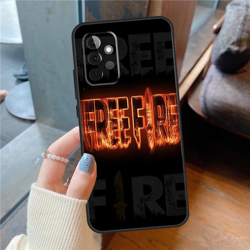 Игровой чехол Free Fire для Samsung Galaxy A54 A34 A14 A32 A53 A13 A73 A33 A51 A71 A12 A22 A52 A72