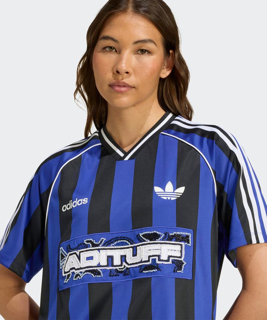 Футбольная футболка Adidas с бусинами - Синяя / Kd2274