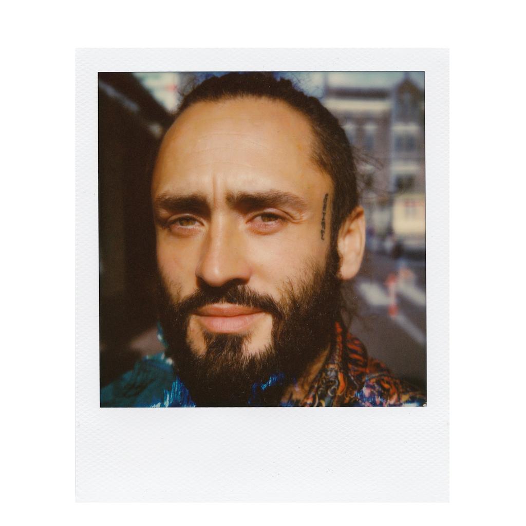 Цветная фотопленка Polaroid Instant Film для цветной пленки 8 шт. Рамка цветная белая SX-70 (6004)