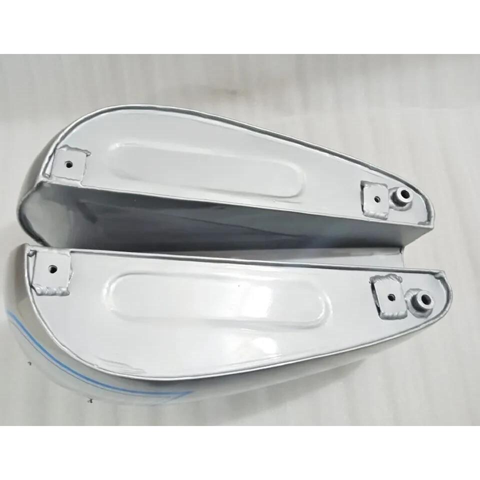 Fit For Triumph 5T Speed Twin Silver Painted Aluminium Petrol Tank + Fuel Cap