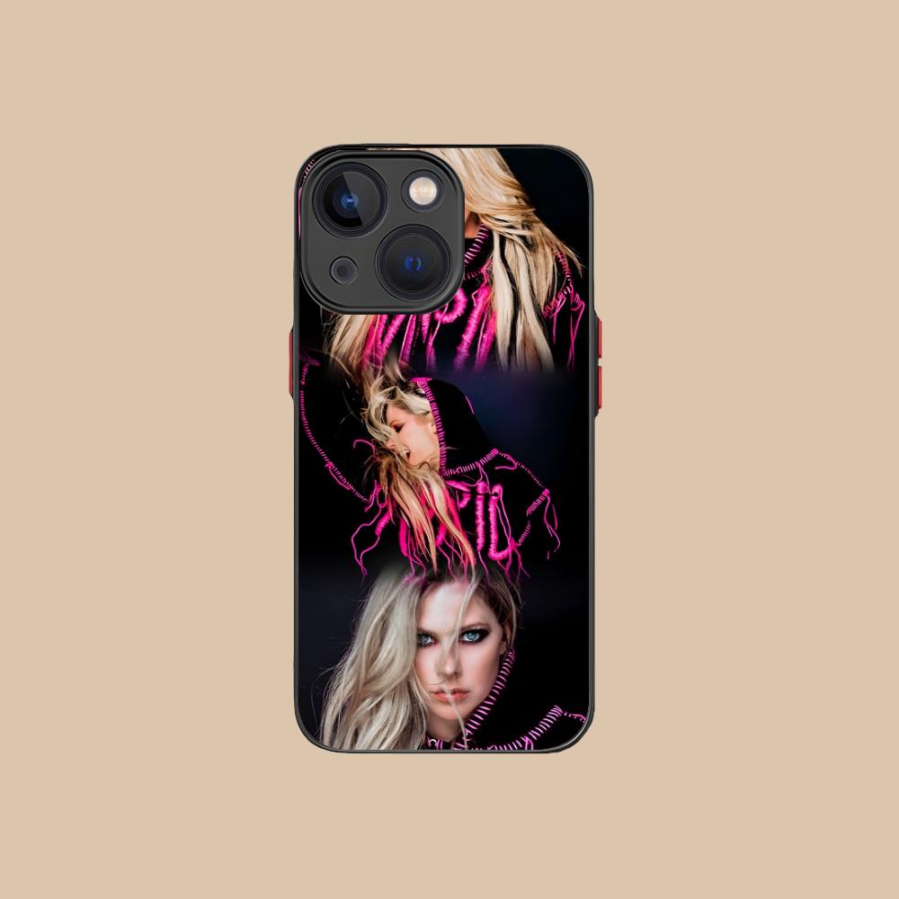 Силиконовый чехол для мобильного телефона Avril Lavigne для iPhone 17 16 15 14 13 12 11 X XR XS Air Pro Max Plus Mini Цветная обложка