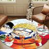 Ninja Team Adventures Round Rug for Livingroom,Bedroom, Palyroom, Chair Rug, Area rug, Circle Carpet, Large Size Fan Christmas gift