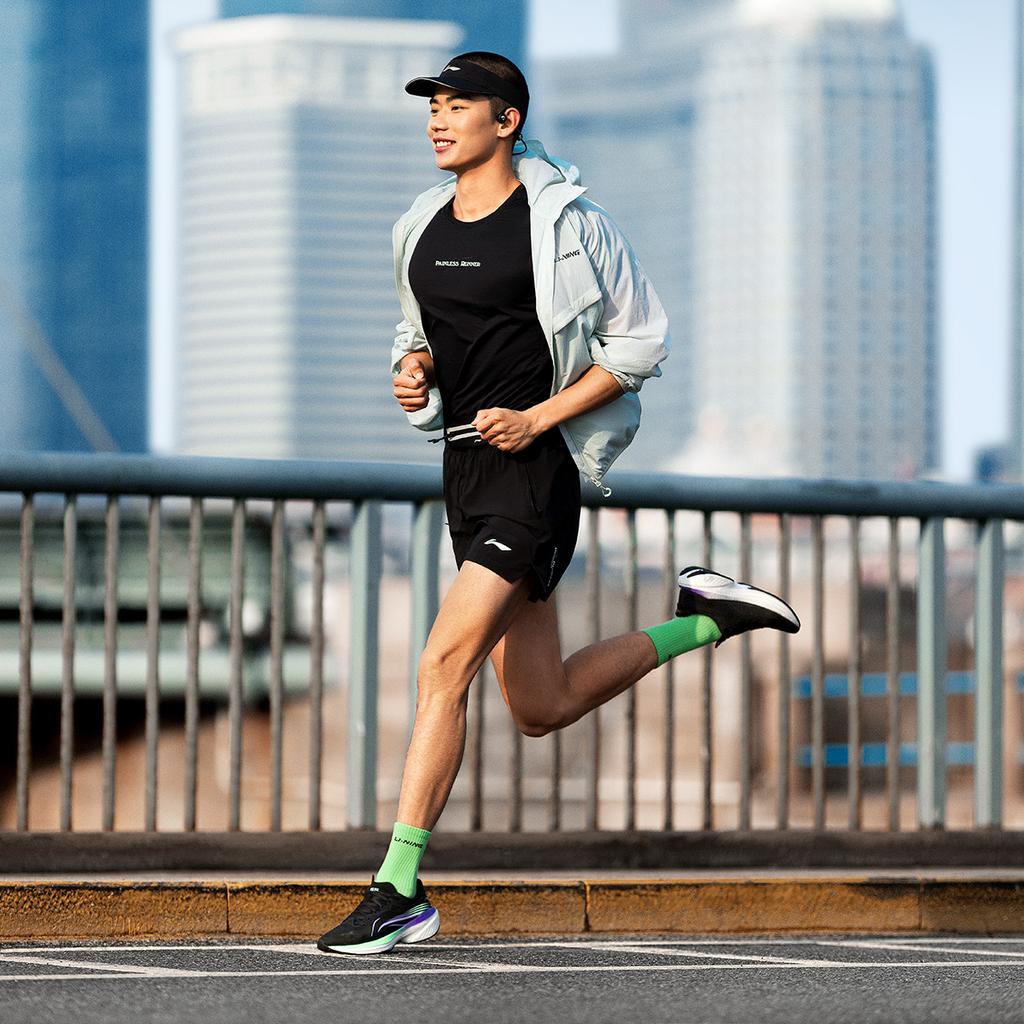 Кроссовки мужские Li Ning Wu Shi 5S 4.0 с амортизацией ладони, черные ARSU007-9