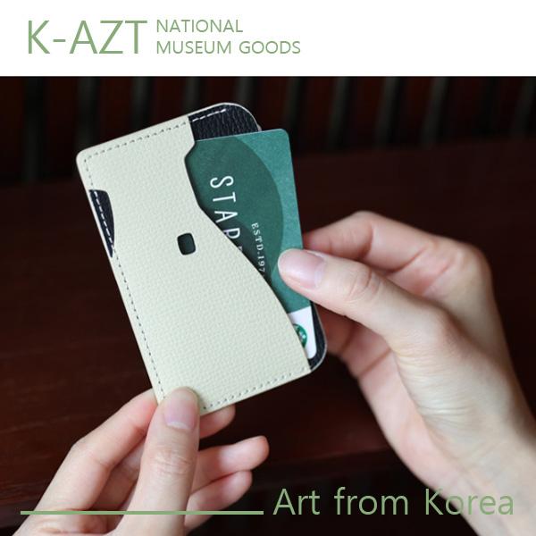 Cheomseongdae Leather Card Wallet – Gyeongju National Museum Exclusive