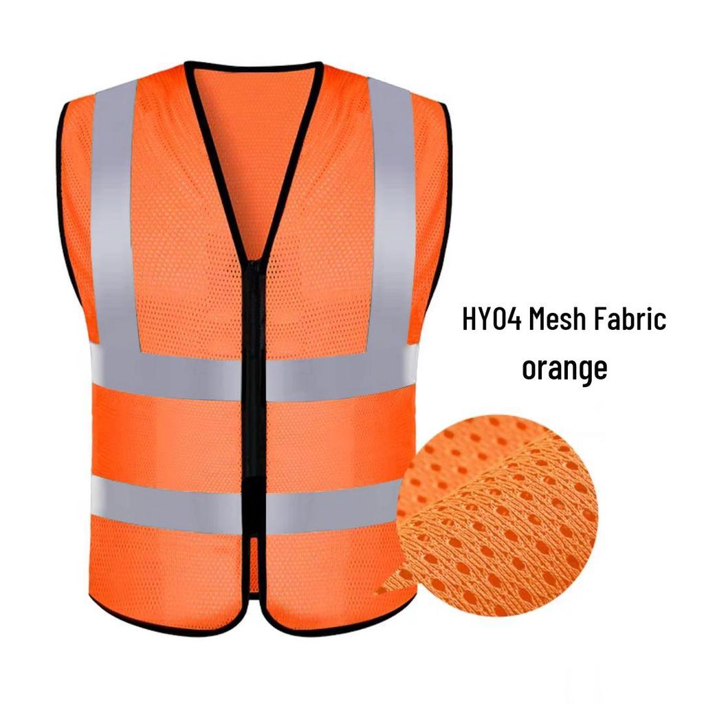Reflective Mesh Safety Vest for Traffic and Construction Sites