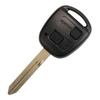 Jingyuqin With Rubber Pad Remote Car Key Shell Case For Toyota Yaris Carina Corolla Avensis Cover Toy47 Blade