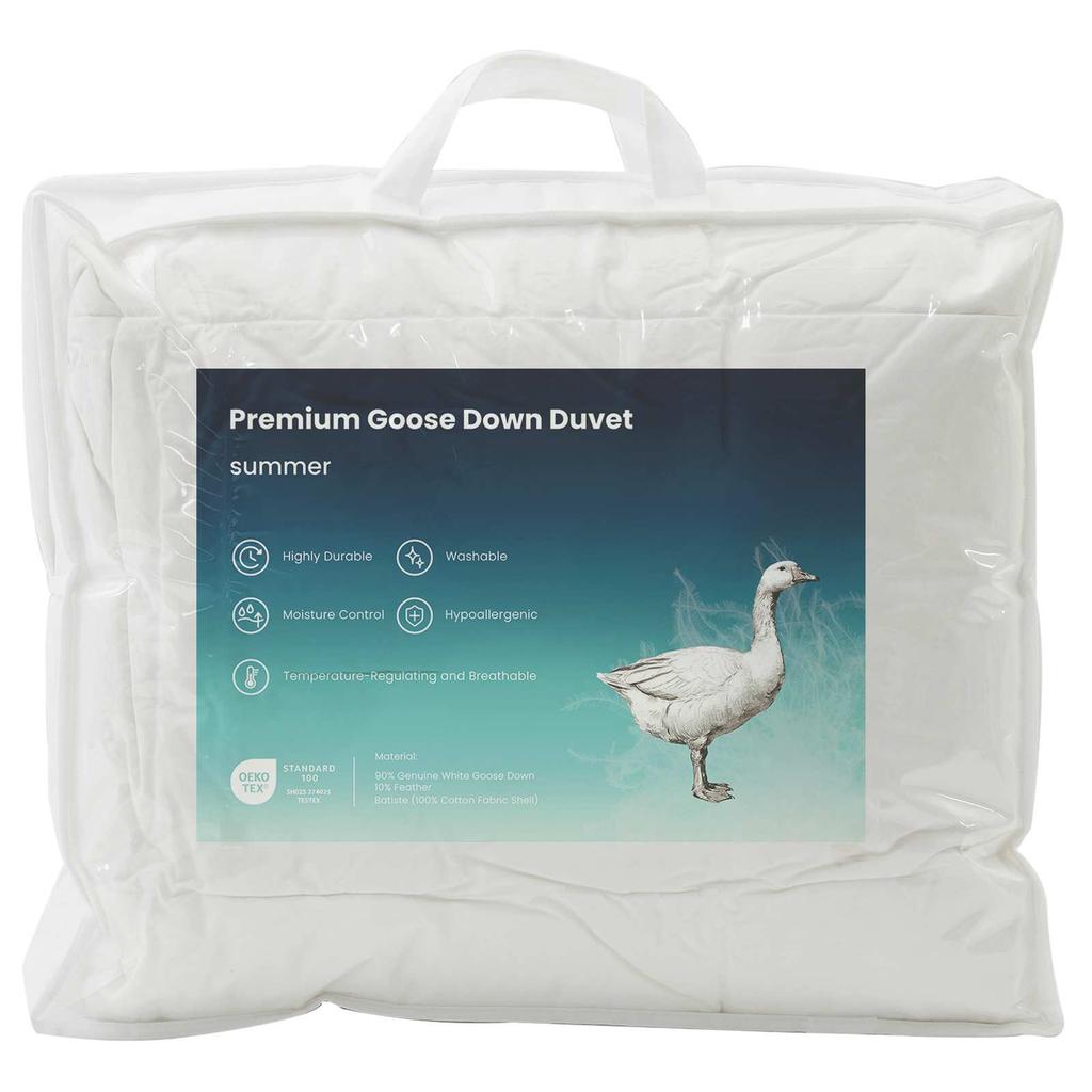 90percent  Goose Down Bedding Set FULDA 2 pcs. 137 x 200 cm Summer