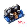 5Pcs Step-down Power Supply Module DC 4-38V To DC 1.25-36V 8A PWM 200W Adjustable XL4016 DC-DC DC Voltage Regulator