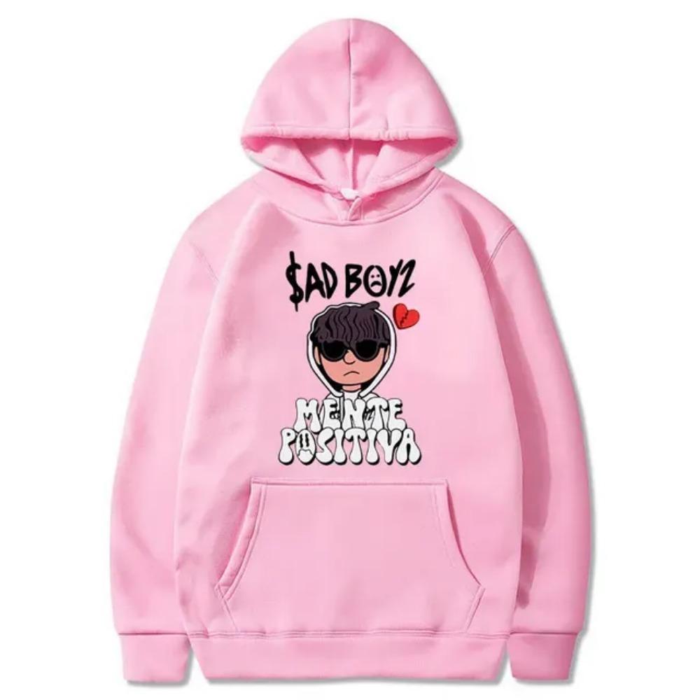 2024 Мужские толстовки с капюшоном Junior H Sad Boys Harajuku Girls Hip Hop Pullover Fancy Music Gift Повседневная свободная удобная толстовка