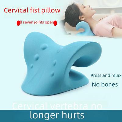 Корейская подушка для массажа шеи типа C: Поддержка шеи и плеч, корректор вытяжения