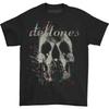 Футболка Deftones Мужская Высококачественная Хлопковая Футболка Модные Женские Топы с Коротким Рукавом Панк Музыкальный Стиль Металл Американская Футболка