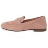 Janaya Minimalist Comfortable Sheepskin Slip-On Loafers Flat Mary Jane Shoes Women Loafers River-Valley-Brown 1128414-AYS