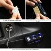 Автомобильный разветвитель прикуривателя с 2 розетками, USB-зарядкой, адаптер 12 В/24 В с USB-портом