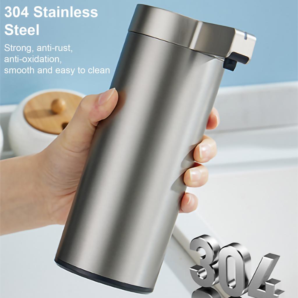 Диспенсер для моющего средства для посуды Автоматический сенсорный кухонный дозатор для мыла для рук в ванной Моторизованный дозатор для мыла с пеной и гелем для душа