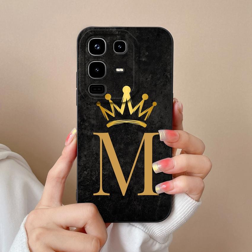 Модный розовый чехол с буквами для Infinix Note 50 40 30 Pro 50X 50S 40X, чехол для телефона, минималистичный стиль, мягкий силикон, прочный корпус для задних крышек Infinix
