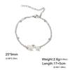Cazador Elephant Mom Baby Charm Bracelet for Women Stainless Steel Cute Animal Bracelets Jewelry Mother's Day Gift Wholesale