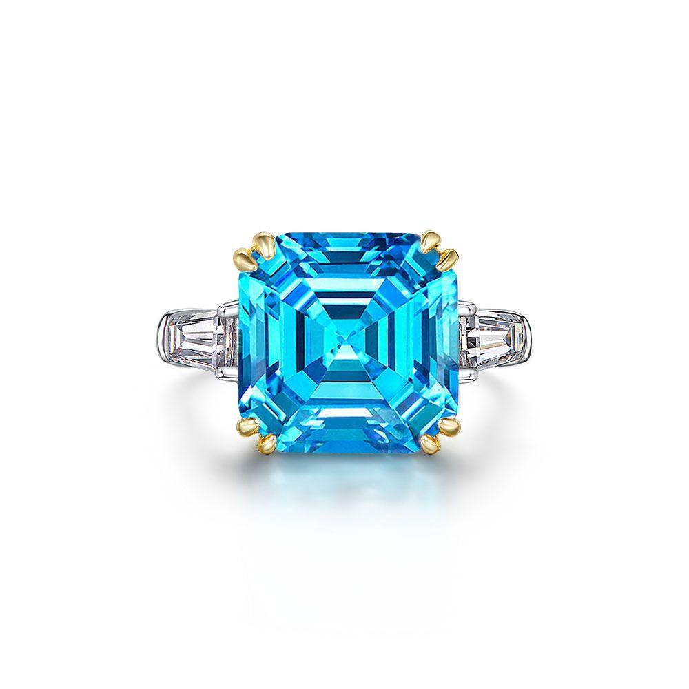 Gica Gema 100% стерлинговое серебро 925 пробы с цирконами и драгоценными камнями, свадебное обручальное кольцо, ювелирные изделия