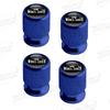 Aluminum For Skoda Monte Carlo Logo Octavia Superb Fabia Sport Line 4pcs Car Decor Wheel Tire Valve Caps Stem Cover Accessories