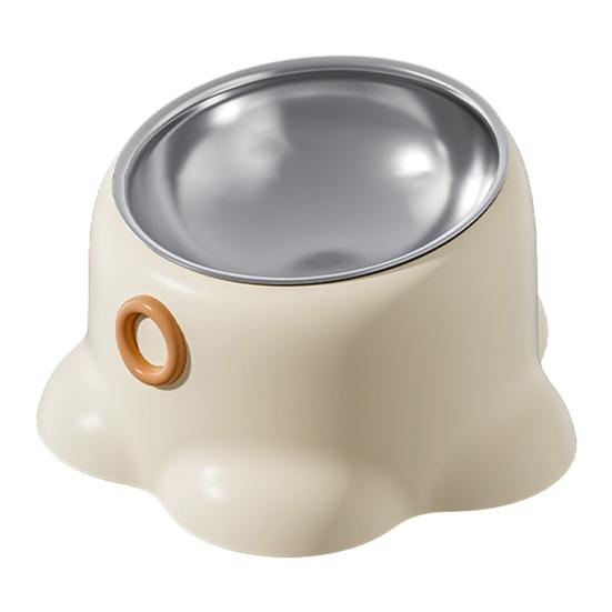 Elevated Pet Bowl Non-Slip Tilted Dog Food Dish Anti Vomiting Raised Pet Food Water Bowl for Medium Small Dogs Cats