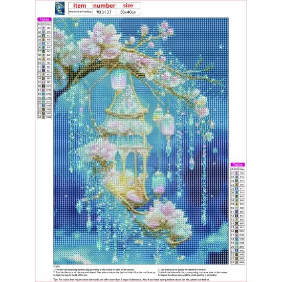 5D красочные стразы, художественный кулон в виде капли воды, пейзажный узор, сделай сам, ремесло, комплект для рисования стразами для взрослых и детей