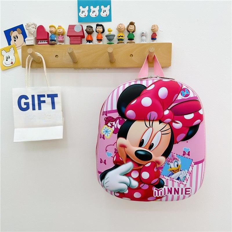 Disney Kindergarten School Bag Elementary School Large Capacity Cartoon Three-dimensional Elsa Backpack