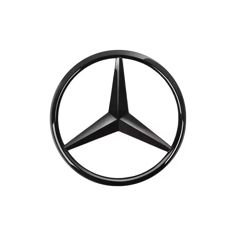 1pcs 52mm 57mm Car Steering Wheel Badge Emblem Sticker Auto Styling For Mercedes Benz AMG A B C E S Class GLC GLK GLE GLA CLA1 FBT1