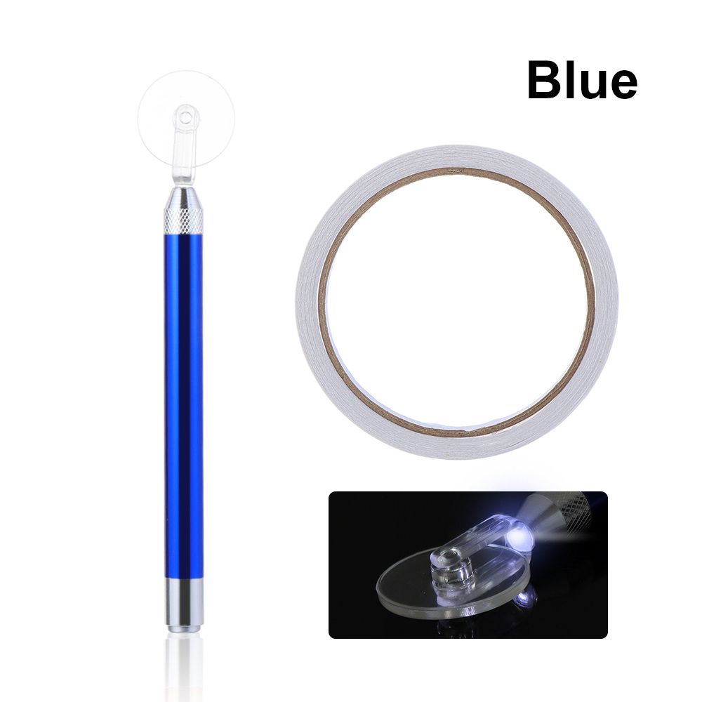 Колесо прокрутки Аксессуары для вышивки 5D Точечная ручка-сверло Ручка-сверло с подсветкой Инструмент для алмазной живописи