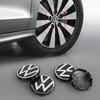 2026 Горячие Для VW VOLKSWAGEN 4 шт. 55 мм 56 мм 65 мм 70 мм Стиль Автомобиля Колпачки Центральные на Диски Заглушки Ступицы Значки Аксессуары Для VW Golf 4 5 6