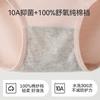 MIIOW Женские хлопковые трусы с высокой талией 100% хлопок Антибактериальные Бесшовные Поддерживающие бедра Большие размеры Трусы