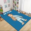 1Pc Curious George Party Carpet Rug Customizable Soft Washable Antislip Home Living Room Sofa Mats Personalized Rug 0917216