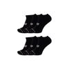 Носки New Balance Unisex для взрослых Performance Cushion No-Show - 6 пар и 12 пар - Отводящие влагу, Черные (6 пар), Средняя