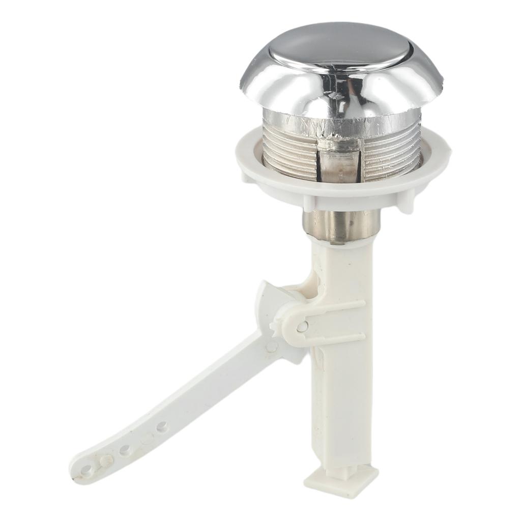 Practical Push Button Flush Toilet Hotel Rods Separated Type 12x10x5.5cm For Home Plastic Push Buttons Replacement