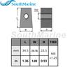 Outboard Motor 67C-45251-00 63D-45251-10 T40-00000009 Lower Unit Anode for Yamaha Parsun HDX Boat Engine 25 30HP 40HP 50HP 60HP
