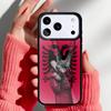 Чехол для телефона с орлом Флага Албании для iPhone 17 16 15 14 13 Pro Max Задняя крышка для 12 11 Pro Coque