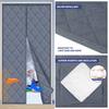 Door Thermal Curtain Magnetic Insulated Energysaving Privacyprotecting Windproof Waterproof Cotton Curtain For Heater Room