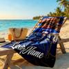 Mbappe Customizable Name Beach Towel Super Soft Microfiber Quickdry Fabric Suitable For Sports Travel Swimming Yoga Bathroom Beach And Pool