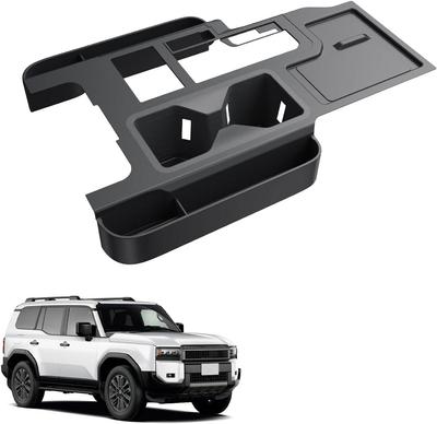 Подставка-органайзер для Toyota Land Cruiser, Хранение, Удобное хранение в зазорах, LC250, Нескользящий коврик, Ящик, Прочный, Водоотталкивающий, Тихий, Установка,