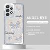 Capa Retro Butterfly Pattern Phone Case for Samsung Galaxy A23 A33 A24 A34 A13 A73 5G A14 4G A25 A54 A15 Cover Clear Silicone