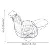 Форма курицы цыпленка хранения корзин для яиц металла провода винтажная деревенская с ручкой