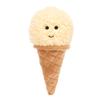 Jellycat Fun Food Series Charming Vanilla Ice Cream Cute Doll Plush Doll 18cm Tall