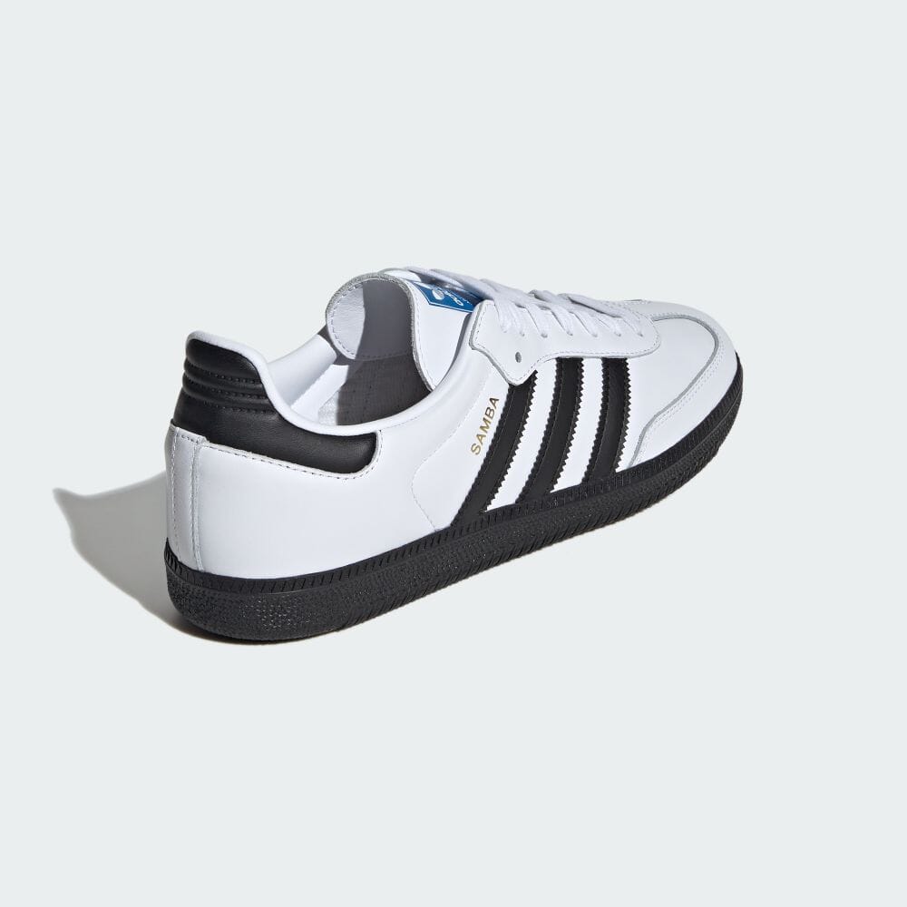 adidas Обувь SAMBA OG Белые кроссовки ORIGINALS Унисекс IH4879 Обувь Белая / Обувь Белая / Основная Черная