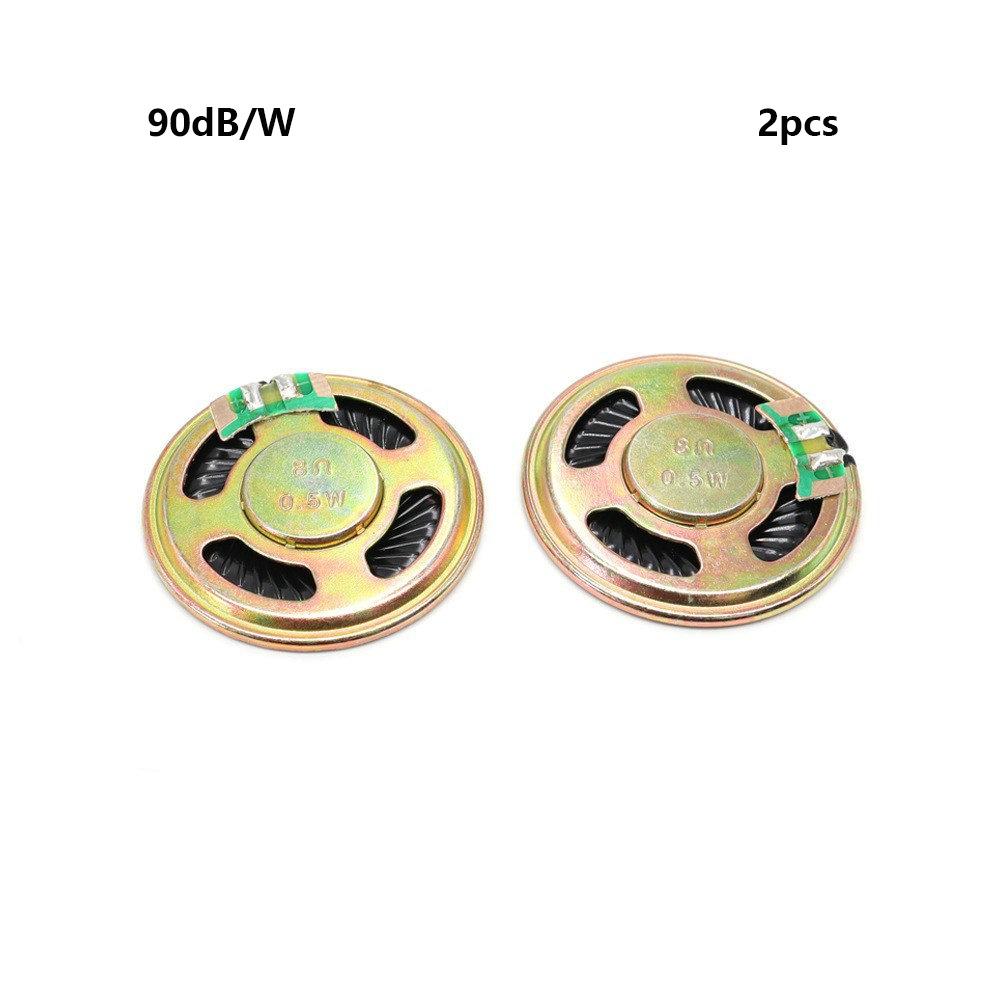 2pcs Iron Shell Inner Magnetic Horn Ultra-thin Toy Radio Speaker New Mini speaker LoudSpeaker