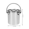 5L Stainless Steel Plugging In Silver Electric Milking Machine Milker (Sheep )