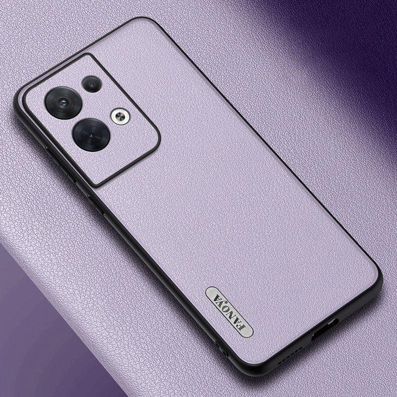 Роскошный кожаный чехол для OPPO Reno 8 9 Pro Plus 5G Задняя крышка Матовая силиконовая защита Чехол для телефона для OPPO Reno 7 Pro 7 SE Coque