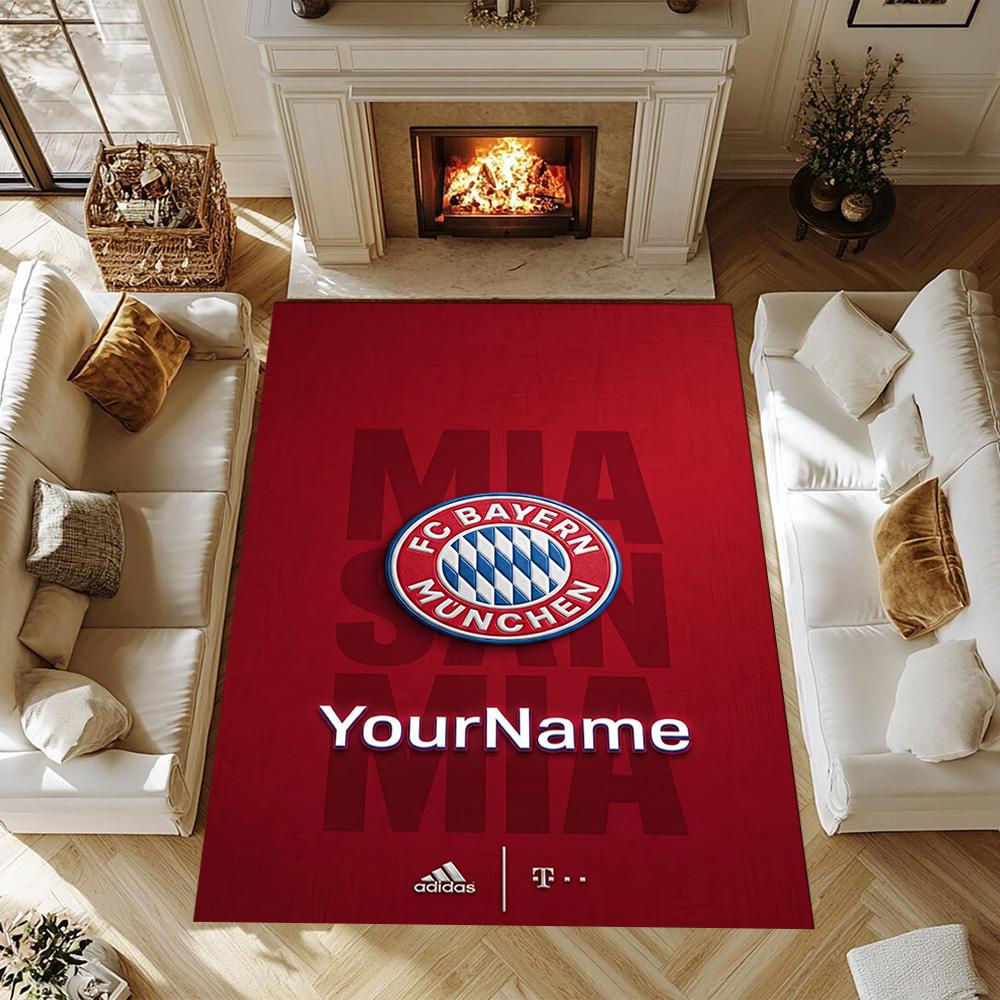 Fc Bayern München (14) Customize your name rug, office chair cushion, home bedroom living room gift.
