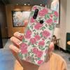 Цветочный Романтический Кружевной Узор Чехол для Телефона Для Huawei P30 P20 Lite Mate 20 Y6 Y7 P Smart 2019 Honor 20 50 Прозрачный Чехол